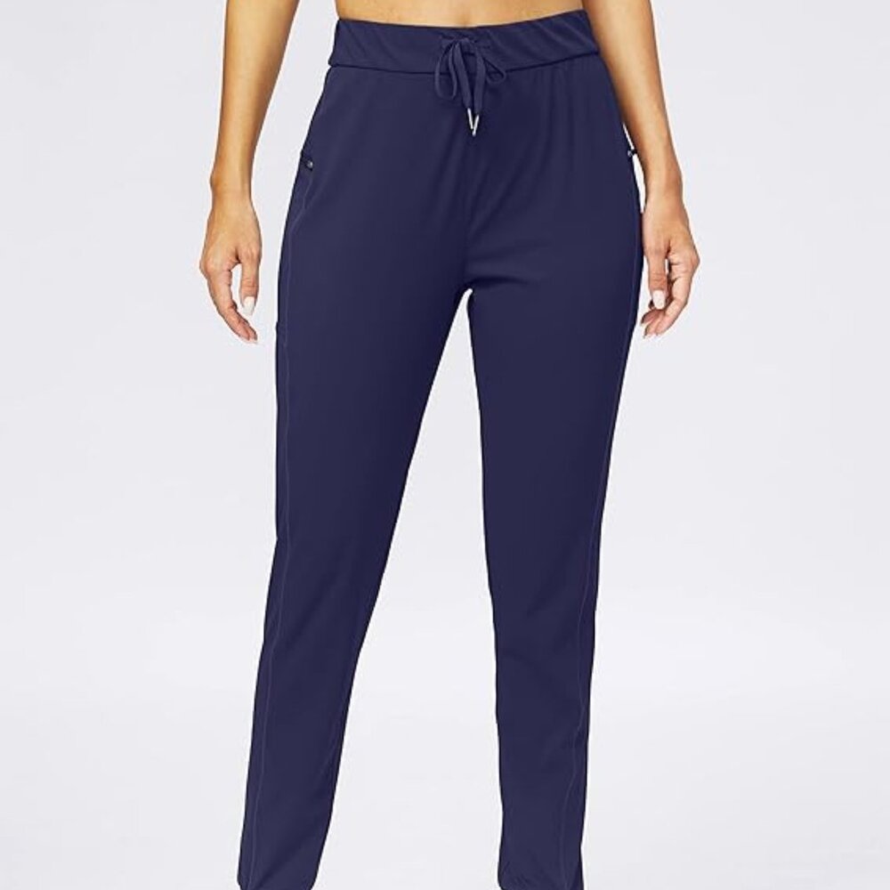 G Gradual Women's Jogger Workout Pants with Zipper Pockets